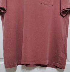 Trendsplant Essential Pigment Pocket T-Shirt Red Mens XL Organic Cotton £42 BNWT