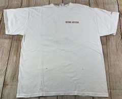 Vintage 90s Cheyenne Outfitters First USA Cowboy Horse Western White T Shirt XL