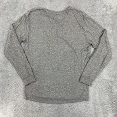Marine Layer Henley Shirt Mens Large Gray Long Sleeve Viscose Blend Knit