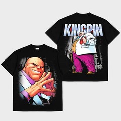 Kingpin Premium Cotton T-Shirt, Wilson Grant Fisk Graphic Shirt, The Kingpin of
