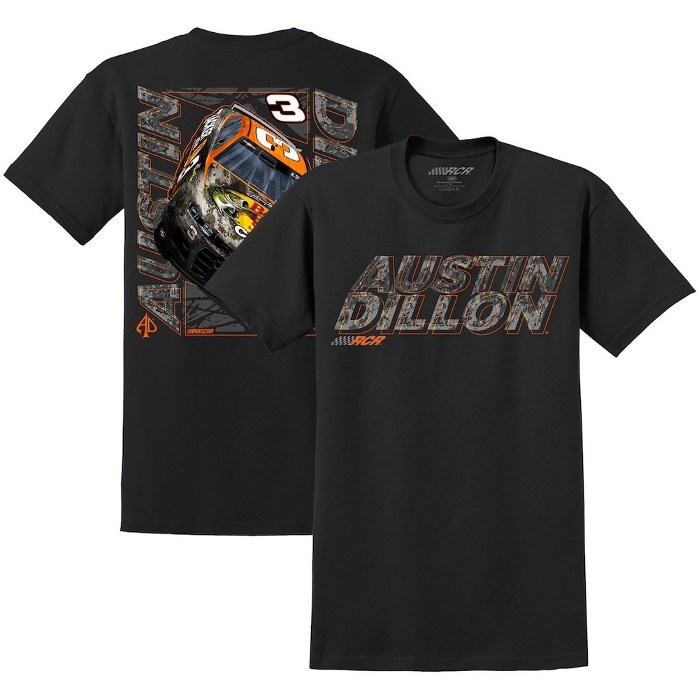 Austin Dillon #3 NASCAR Shirt Bass Pro Shops RCR Racing Car Tee
