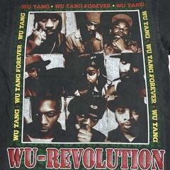 Vintage Wu Tang Clan WU-TANG FOREVER Hip Hop Sz. L Single Stitch T-Shirt REPRINT