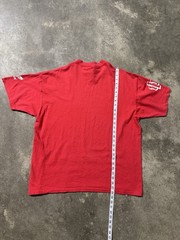 Indiana Hoosiers Basketball T-Shirt Adidas Single Stitch XL Made In Usa Red Vtg