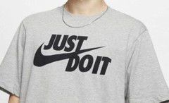 Nike Men’s Sportswear Just Do It Swoosh Graphic T-Shirt AR5006-063 Dark Grey