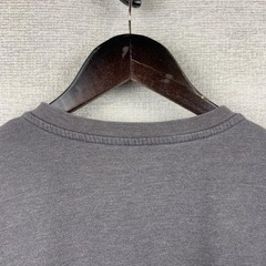 Croft & Barrow Henley Shirt Men Large Gray Long Sleeve Easy Care Soft Casual Son