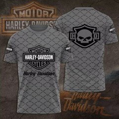 Hot 3D All Over Printed Harley-Davidson T-Shirt Limited Edition – Top Gift S-5XL
