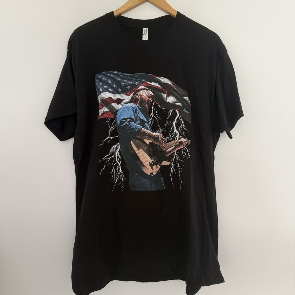 ZACH BRYAN UK TOUR SHIRT 2026 LARGE