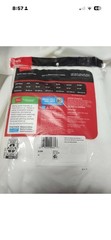Hanes White Tagless Crew Undershirts Tshirts Mens XL White 3 Pack NWT