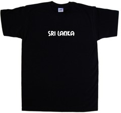 Sri Lanka text T-Shirt