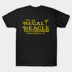 Retro The Regal Beagle T-Shirt Vintage Bar Sign Graphic Tee Gift for Men Women