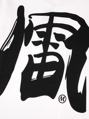 Niepce Japanese Streetwear T-Shirt Kanji Print Graphic Tee for Men