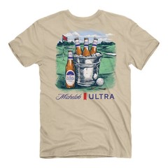 JedCo Michelob Ultra Golf Fore More Graphic Tee Adult T-shirt Size 2XL