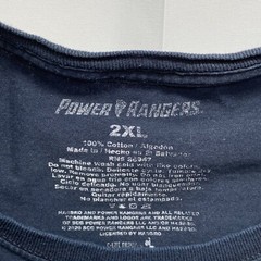 Mighty Morphin Power Rangers Graphic Print T shirt Size 2XL