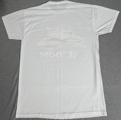 Vintage Russell Athletic Shirt Mens Medium White 9-11 Eagle American Flag 00s