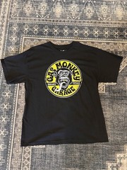 Gas Monkey Garage Mens XL Black Graphic Print Cotton Crew Neck Short Sleeve Tee