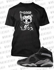 Halloween I’m Good Graphic Big Tall Tee Shirt To Match J8 Gun Smoke Shoe Jason