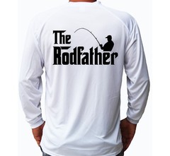 The Rodfather Rod Sport Long Sleeve UPF 30 T-Shirt Fishing Boat UV Protection