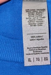 Offical Walmart Employee Walmart + Blue Short Sleeve Tee T-Shirt Cotton. M