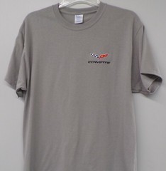 Chevrolet Corvette C6 Sports Car Embroidered T-Shirt S-6XL, LT-4XLT Chevy New