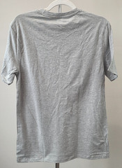 DKNY Men’s Size S Logo Stretch Cotton T-Shirt Heather Grey #DK43GT790