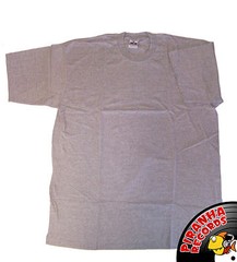 John Son Premium Quality Gray T-Shirt XL TALL 100% Cotton Piranha Records
