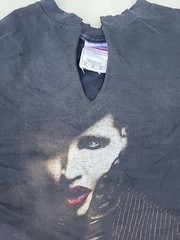 Vtg Marilyn Manson T Shirt The Golden Age Of Grotesque Burlesque Goth Concert M
