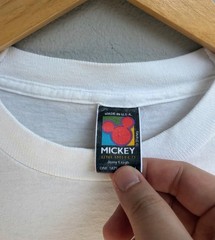 Vintage 90s T-shirt Disney Mickey Mouse and Minnie Mouse XL