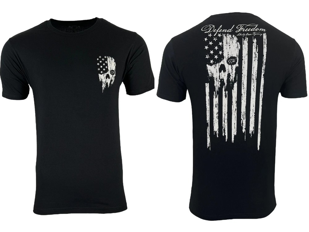 Howitzer Style Men’s T-Shirt DEFEND FREEDOM Military Grunt
