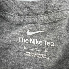Nike Mens Gray Safari Print Graphic Logo T-Shirt Short Sleeve Small AR5006-063