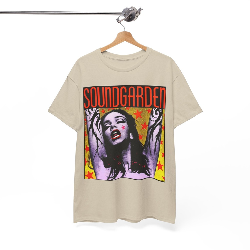 SOUNDGARDEN Unisex T Shirt RARE Rock Band Tee