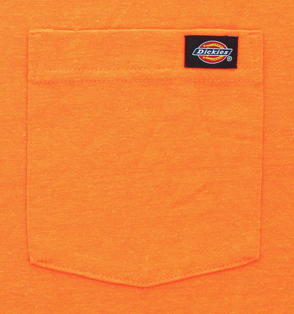 Dickies Men’s Jersey T-Shirt 50/50 Heavyweight Short Sleeve Pocket Crew Neck Tee