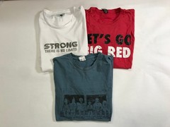 Lot of 3 – Men’s Different T-Shirt Assorted Color Size M Medium
