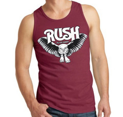 Rush Fly By Night Rock Band Men’s Tank Tops (Multiple Colors)