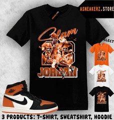 Shirt To Match AJ 1 High OG Shattered Backboard Sneaker Matching MJ Icon 23 Slam