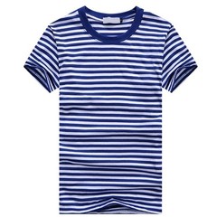 Fashon Vacation T-shirts Male Tops Skin-friendly Slight Stretch Sports