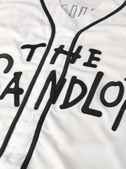 Sandlot Baseball Jersey Yeah-Yeah #11 Stitched White / Black Men’s Size 2XL XXL
