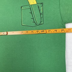 Generic Men’s Graphic Tee Shirt Green Banana Pocket Funny Casual Comfort