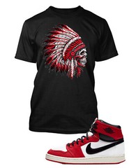 Spizike’s Chieftain Tee Shirt To Match Sneakers Graphic Street Wear Big Tall Sm