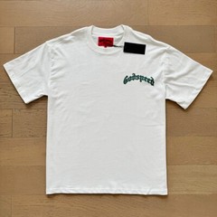 NEW Godspeed Masked Skull Print Logo tee men’s washed short sleeved T-shirt