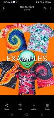 5 XL Unisex Tie Dye T-Shirts Bundle Handmade Ice Dye Lot, Unique One of a Kind