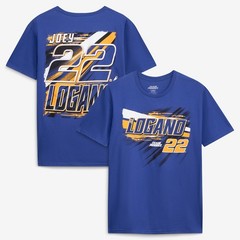 Joey Logano #22 T Shirt NASCAR Team Penske Racing Driver Fan Tee