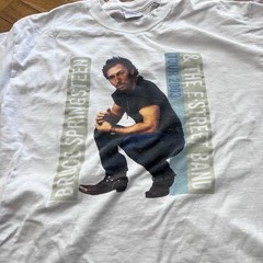 Bruce Springsteen & E Street Band 2003 Tour Shirt Hanes Heavyweight Size Medium