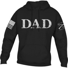 Grunt Style Dad Defined Pullover Hoodie – Black