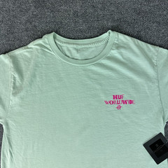 HUF Worldwide T-Shirt Green M Mission Rotten Apple Skidrokyo Shibuya Meltdown
