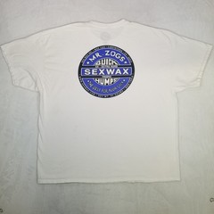 Mr. Zogs Sex Wax T-Shirt White Men’s 2X Large The Humps Surf Logo Surfing Casual