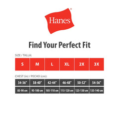 Hanes 6 Pack Pocket T Shirt Assorted Cotton Breathable Undershirt, Size XL