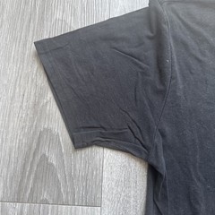 True Classic Men’s Gray Solid Knit Cotton/Poly Crew Neck Short Sleeve L Tee
