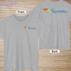 Air Seychelles Vintage Logo Shirt Black/Navy/Grey/White/Red/Blue T-Shirt S-5XL