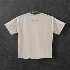 UT Uniqlo X Jean Michel Basquiat T-Shirt Mens XL Cream w Graphic Double Side