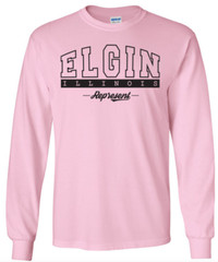Elgin Illinois T-Shirt Long Sleeve Graphic tee